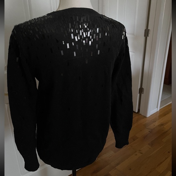 Marciano Black Sweater with Sequin Detail - Picture 3 of 3